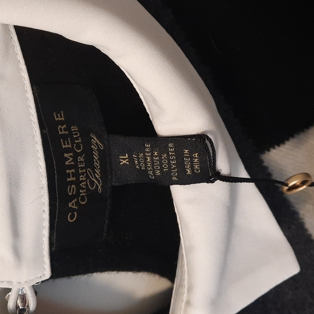 Charter Club Cashmere Sweater - Picture 2 of 4